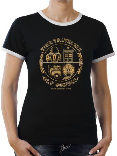 TLM All Time Travellers Kontrast T-Shirt Damen 