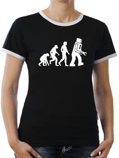 TLM Evolution Robot Kontrast T-Shirt Damen 