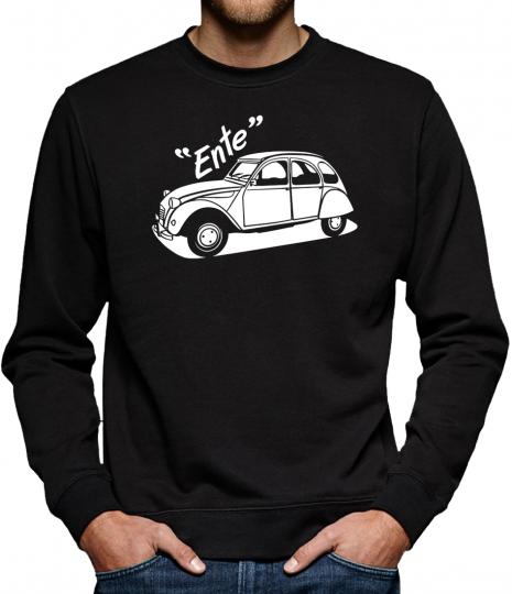 TLM Oldtimer Ente 2CV Yountimer Sweatshirt Pullover Herren 