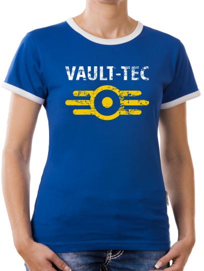 TLM Vault Tec Kontrast T-Shirt Damen 