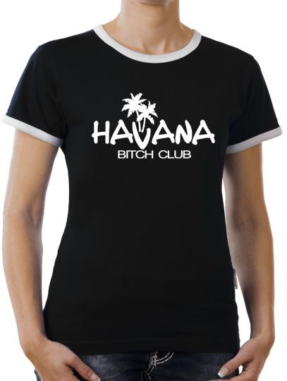 TLM Havana Bitch Kontrast T-Shirt Damen 