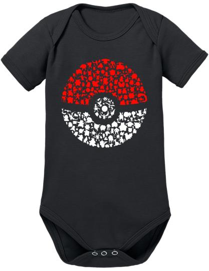 Babybody aus Biobaumwolle -- Poke 68