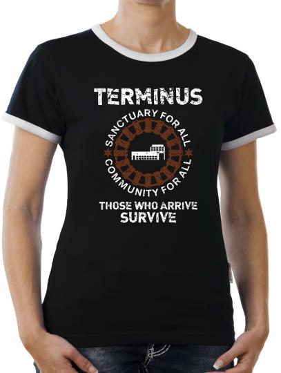 TLM Terminus Survive Kontrast T-Shirt Damen 