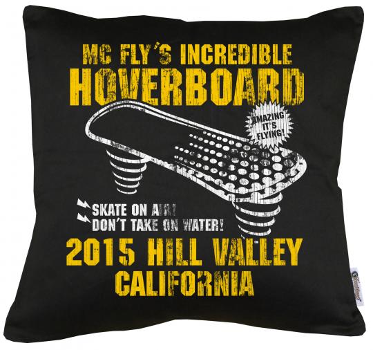 Hoverboard California Kissen mit Füllung 40x40cm 
