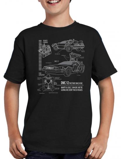 DMC-12 Blueprint T-Shirt 