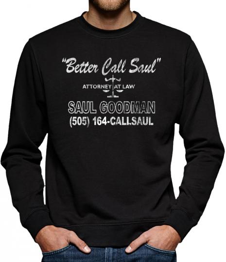 TLM Better Call Saul Sweatshirt Pullover Herren 