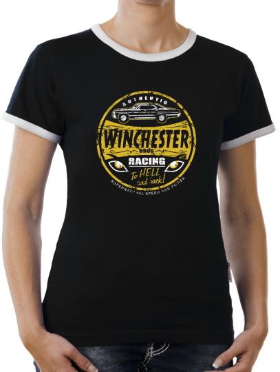 TLM Winchester Bros Racing Kontrast T-Shirt Damen 