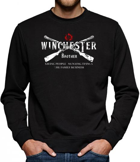 TLM Winchester Bros 2 Guns Sweatshirt Pullover Herren 