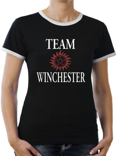 TLM Winchester Bros Luzifer Kontrast T-Shirt Damen 