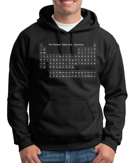 Sheldons Periodic-System Kapuzenpullover 