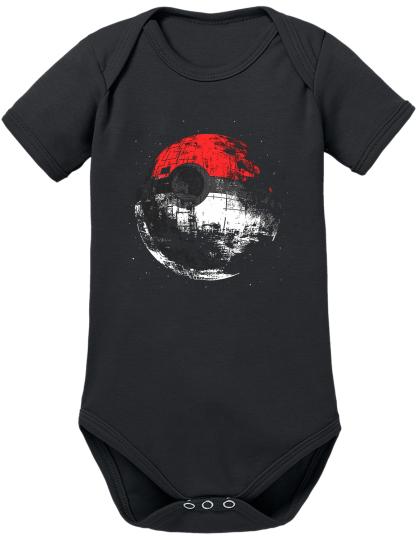 Babybody aus Biobaumwolle -- Death Poke 68