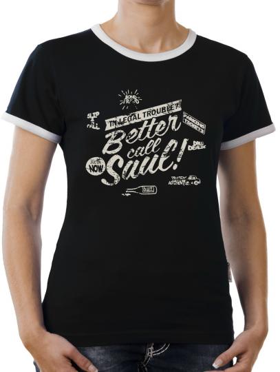 TLM Better call Saul Kontrast T-Shirt Damen 