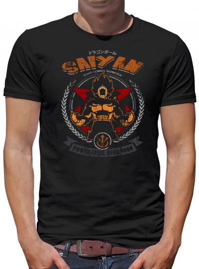 Saiyan Saiyan Power Level T-Shirt 