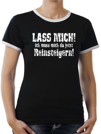 TLM Lass mich! Kontrast T-Shirt Damen 