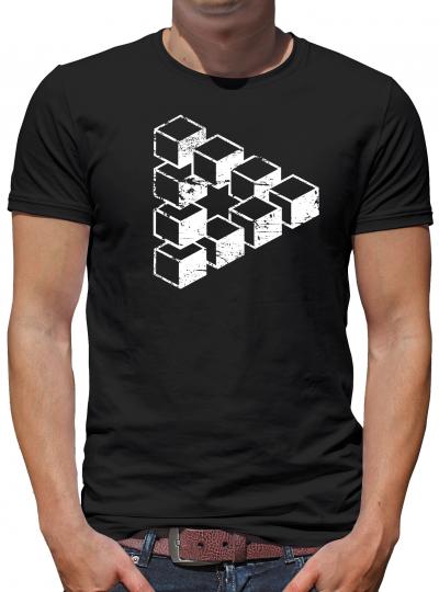 Sheldons Escher Cube T-Shirt 