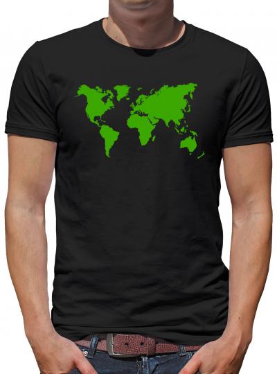 Sheldon Weltkarte T-Shirt XL