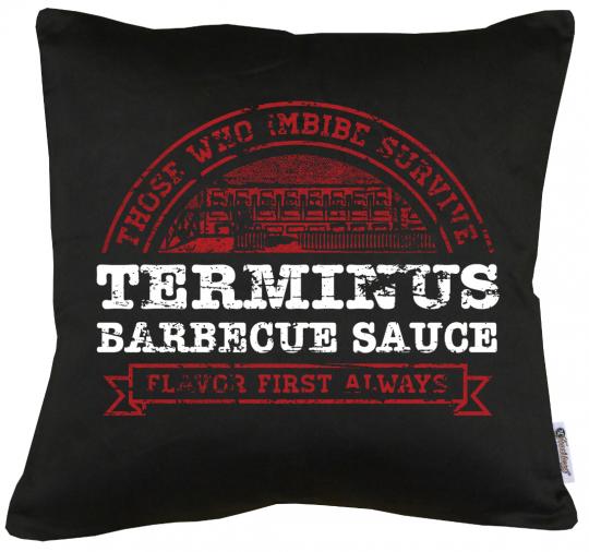 Terminus Barbecue Sauce Kissen mit Füllung 40x40cm 