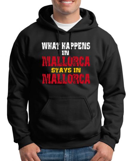 Whats Happen in Mallorca... Kapuzenpullover 