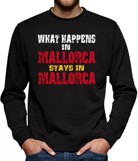 TLM Whats Happen in Mallorca... Sweatshirt Pullover Herren 