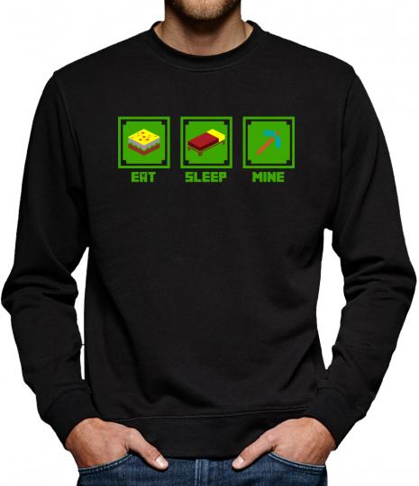 TLM Eat Sleep Mine Sweatshirt Pullover Herren 