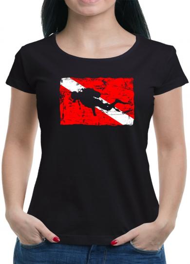 Taucherflagge T-Shirt 