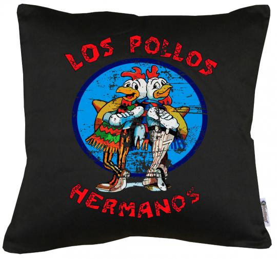 Los Pollos Hermanos Kissen mit Füllung 40x40cm 