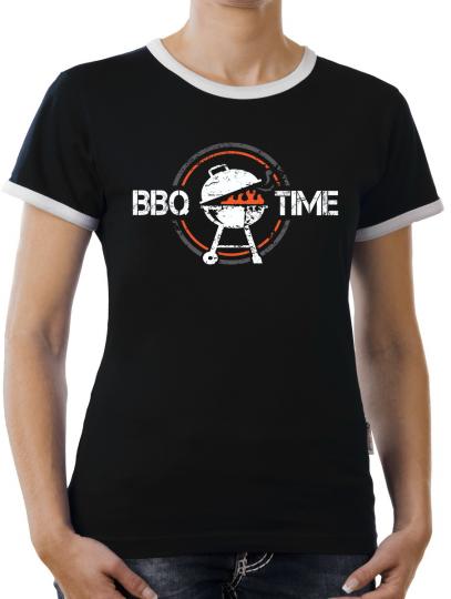 TLM BBQ Time Kontrast T-Shirt Damen 