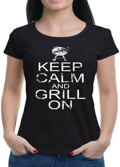 Keep Calm and Grill on T-Shirt 