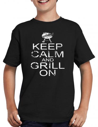 Keep Calm and Grill on T-Shirt 