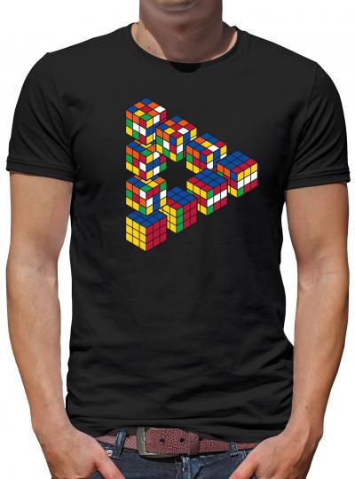 Escher Zauberwürfel T-Shirt XL