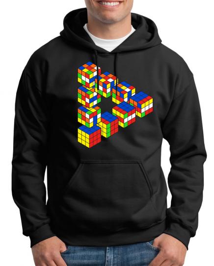 Escher Zauberwürfel Kapuzenpullover 