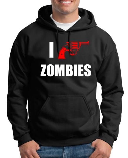 I Shoot Zombies Kapuzenpullover 
