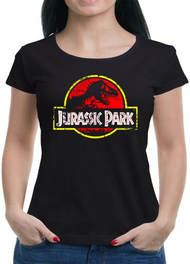 Jurassic Park Distressed Logo T-Shirt S