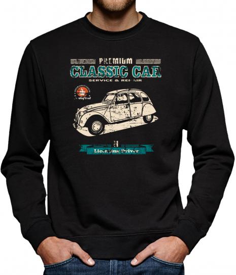 TLM Ente 2CV Sweatshirt Pullover Herren 