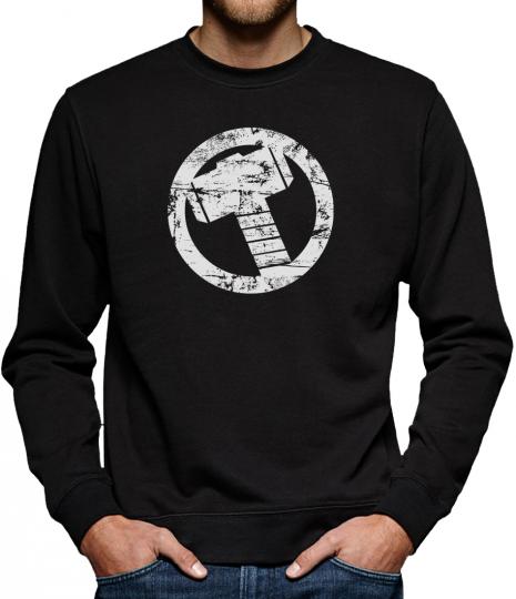 TLM Thor Hammer Sweatshirt Pullover Herren 