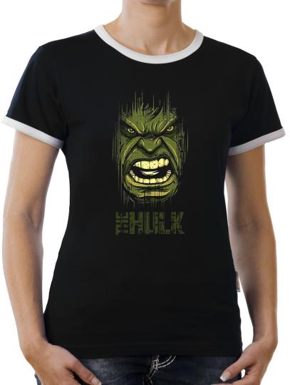 TLM Hulk Face Kontrast T-Shirt Damen 