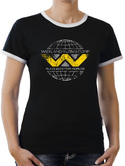 TLM Weyland Yutani Corp Kontrast T-Shirt Damen 