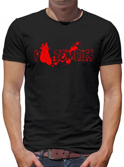 I love Zombies T-Shirt 