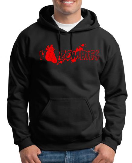 I love Zombies Kapuzenpullover 