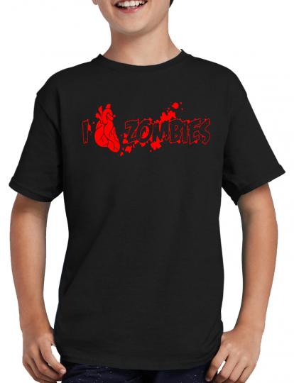 I love Zombies T-Shirt 