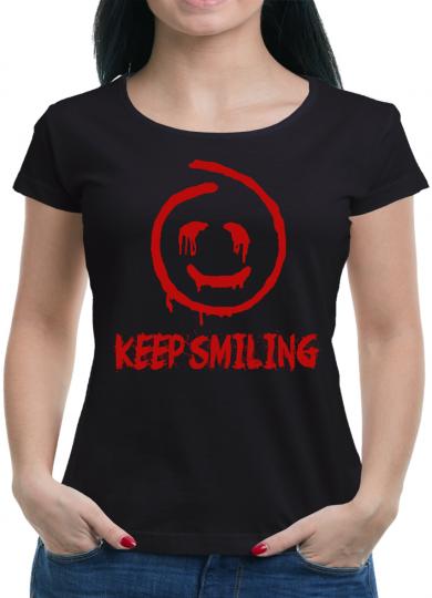 Red John Keep Smiling T-Shirt 