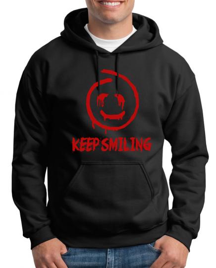 Red John Keep Smiling Kapuzenpullover 