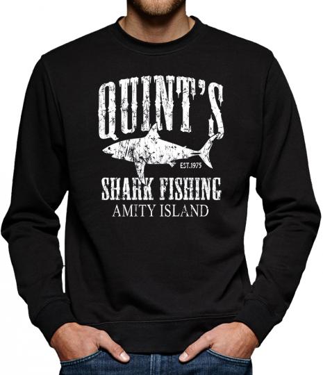 TLM Quints Shark Fishing Sweatshirt Pullover Herren 