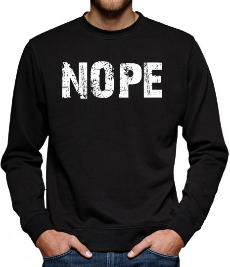 TLM Nope Sweatshirt Pullover Herren 