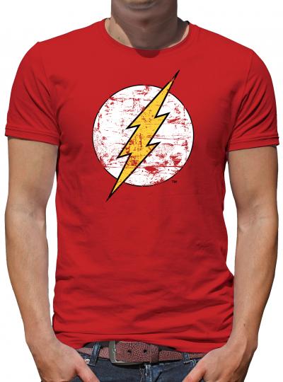 The Flash Logo T-Shirt M Rot M