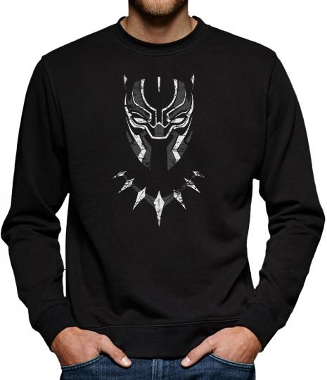 TLM Black Panther Logo Sweatshirt Pullover Herren 