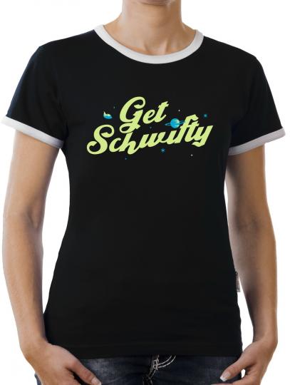 TLM Get Schwifty Kontrast T-Shirt Damen 