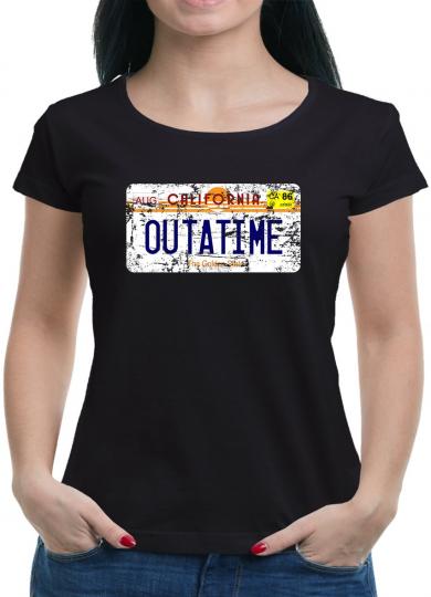 Outatime License Plate T-Shirt 