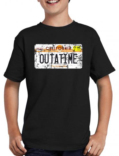 Outatime License Plate T-Shirt 