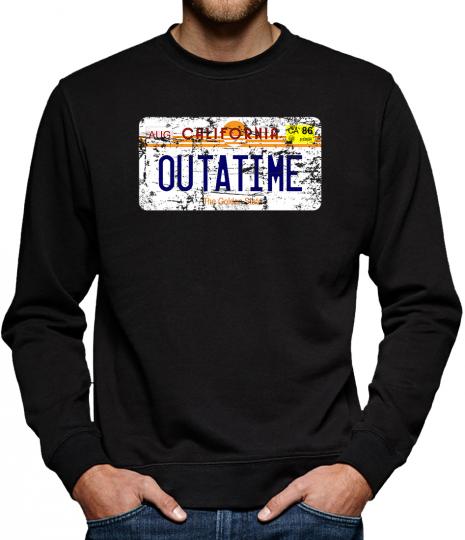 TLM Outatime License Plate Sweatshirt Pullover Herren 